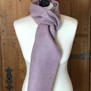 Baby Alpaka Schal - Rosé