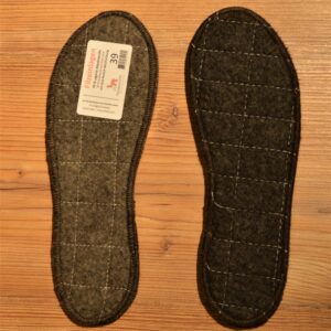 Schuh Filzeinlagen - 39