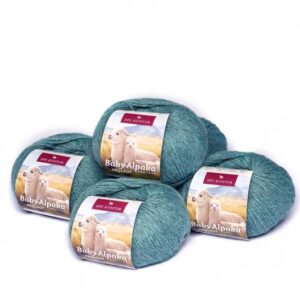Strickwolle 100 % Baby Alpaka - Deep Sea 53