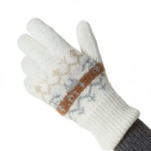 Fingerhandschuhe NATURA für Erwachsene - Weiß, L