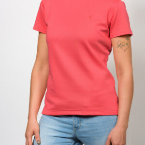 Ladies T-Shirt Round Neck - Mandarin, L