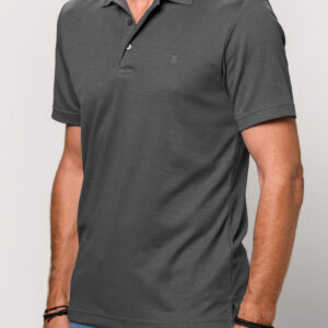 Mens Polo - Anthrazit, L