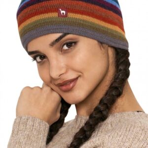 Arco Iris Beanie mit Baumwollfutter