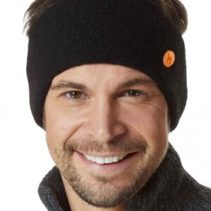 Stretch-Stirnband - Schwarz