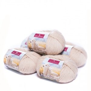 Strickwolle 100 % Baby Alpaka - Beige N-110