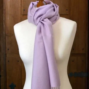 Baby Alpaka Schal - Flieder