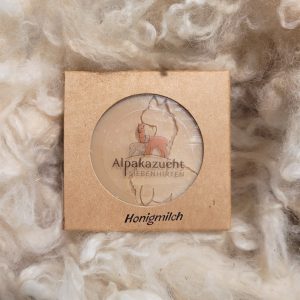 Alpaka Keratin Seife - Honigmilch