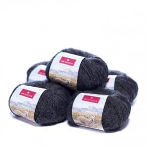 Socken Strickwolle - Mittelgrau