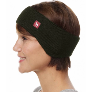 Stirnband Uni - Tannengrün