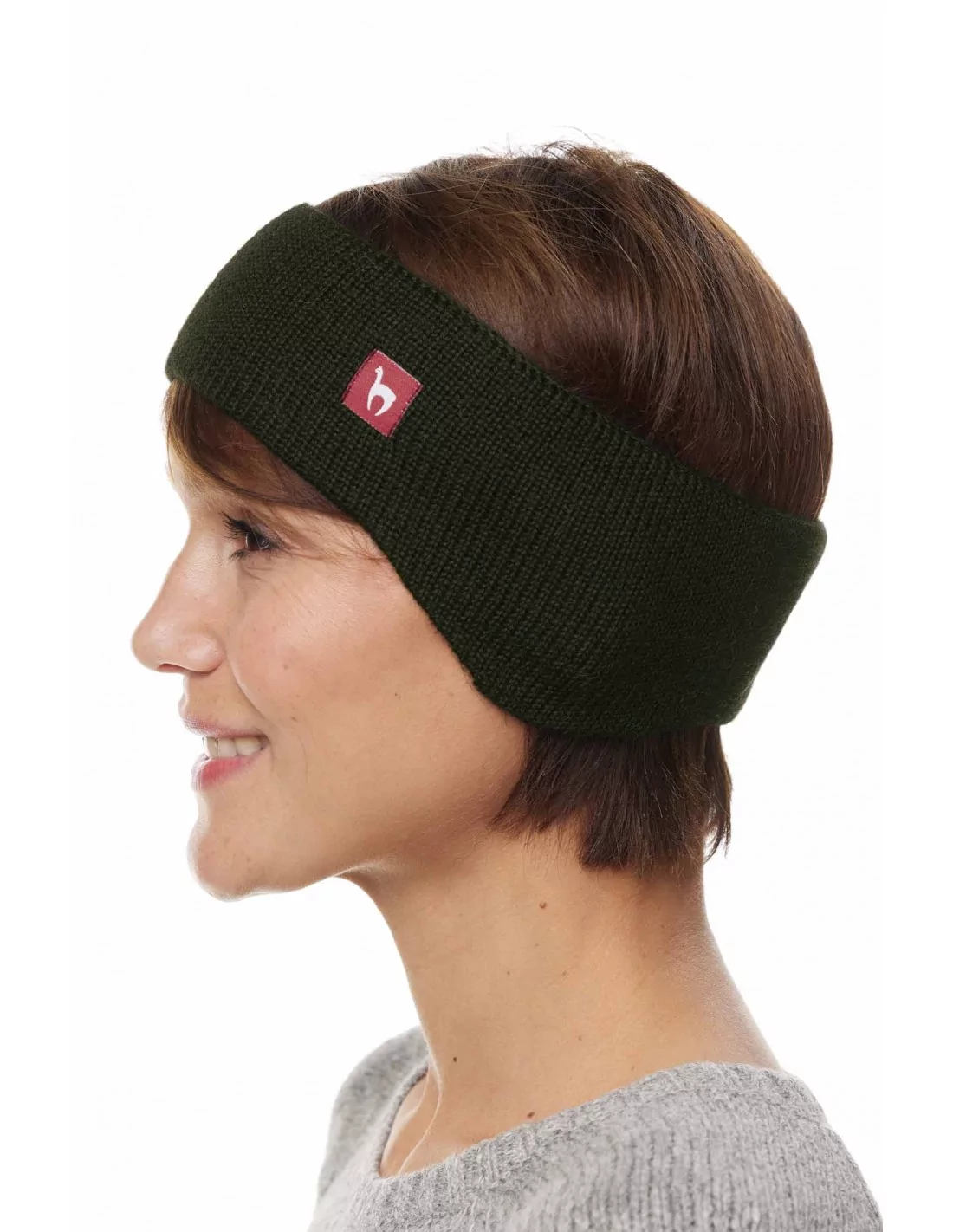 Stirnband Uni tannengrün