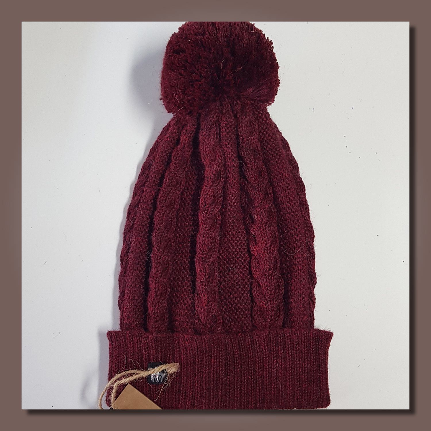 Mütze TACNA weinrot2