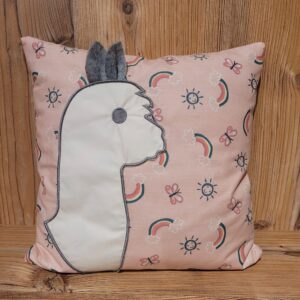 Kinderkissen Alpaka - Rosa