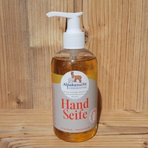 Flüssigseife mit Alpakakeratin - Orange & Zitrone